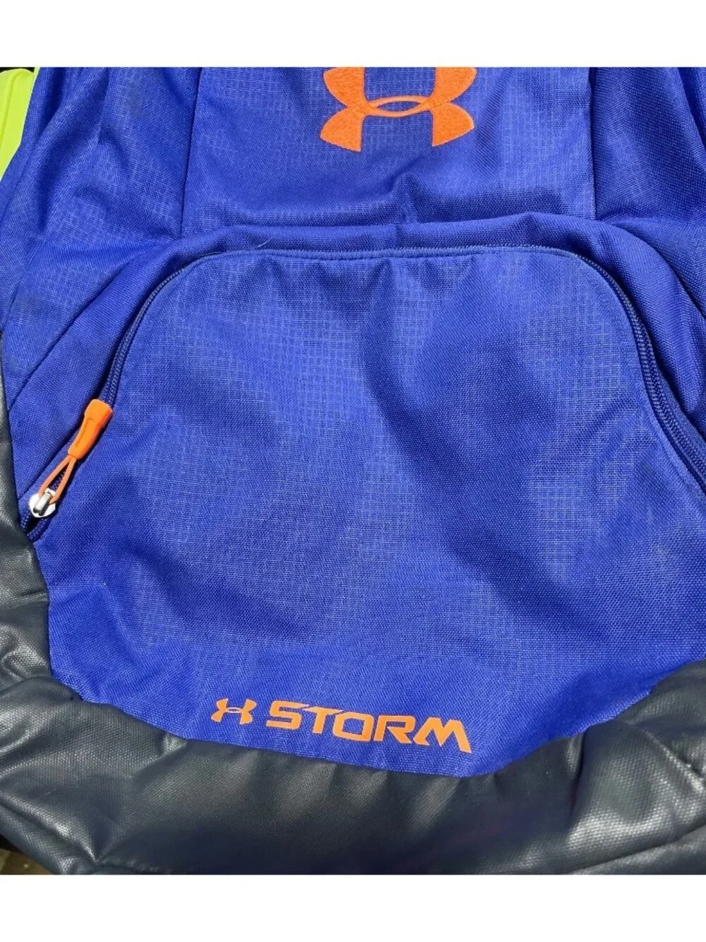 Under Armour Storm Blue & Orange Backpack Multi-Compartment Lightweight Durable